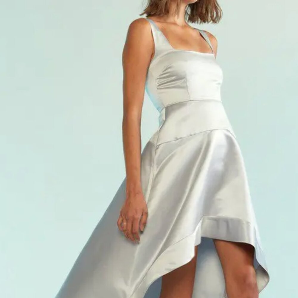 Cynthia Rowley Satin Hi-Lo Satin Dress NWT (2)